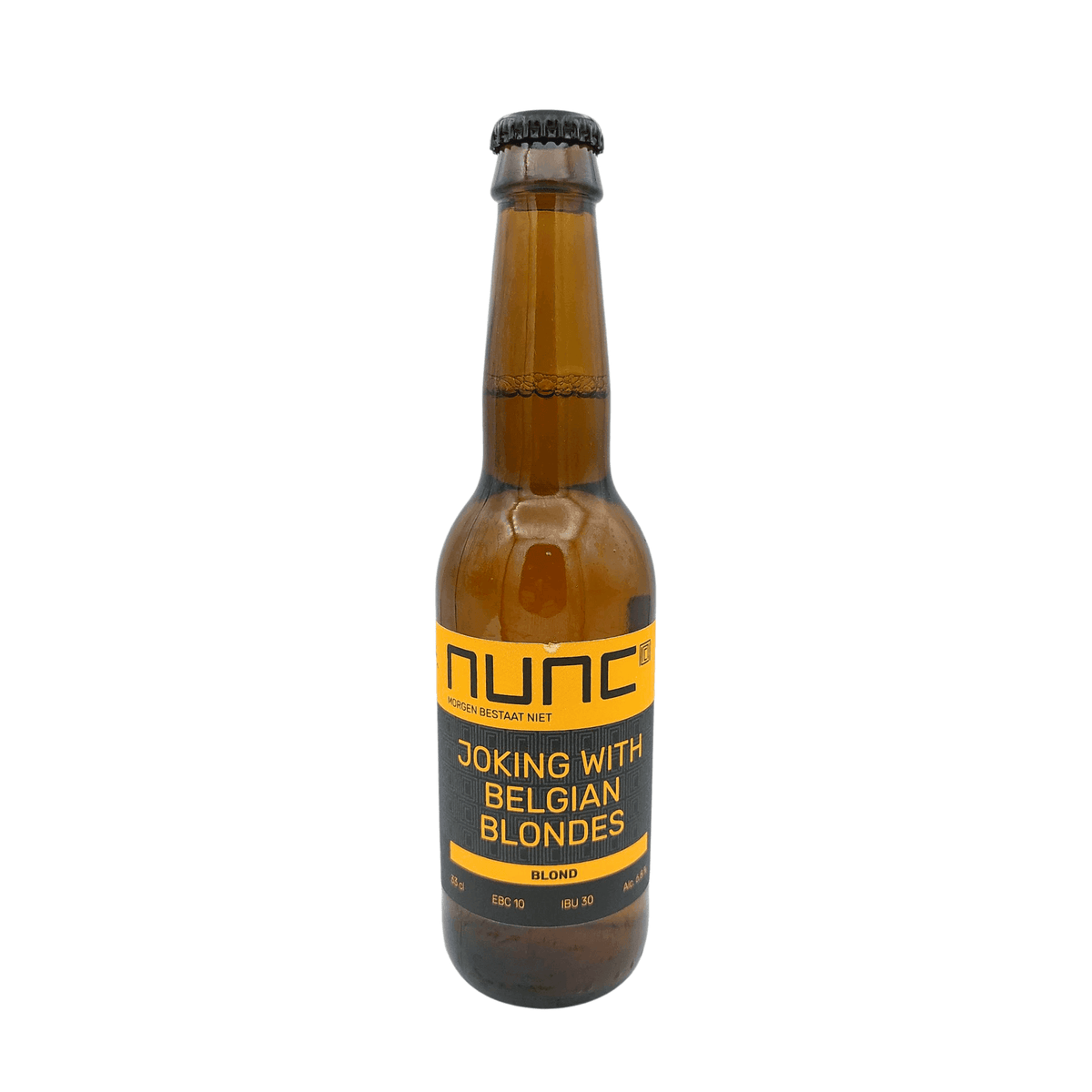 Joking With Belgian Blonds van brouwerij NUNC Craft Beer - Blond van 6,8% in fles