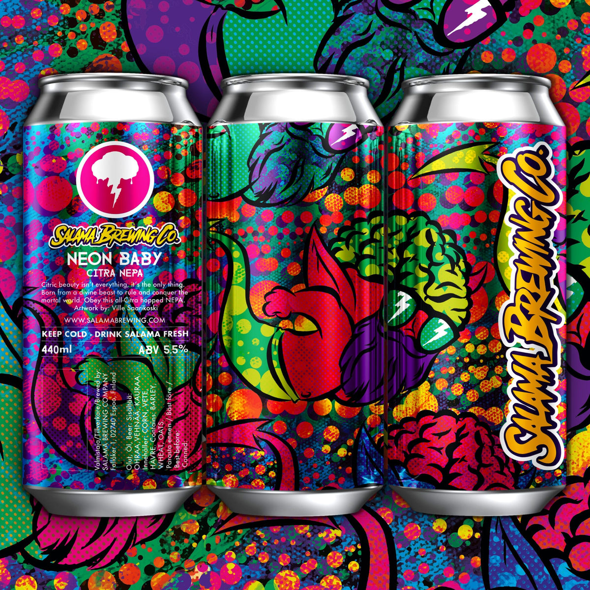 Salama Bierpakket - Exclusive Pack - speciaalbier pakket cadeau geven (afbeelding 8)