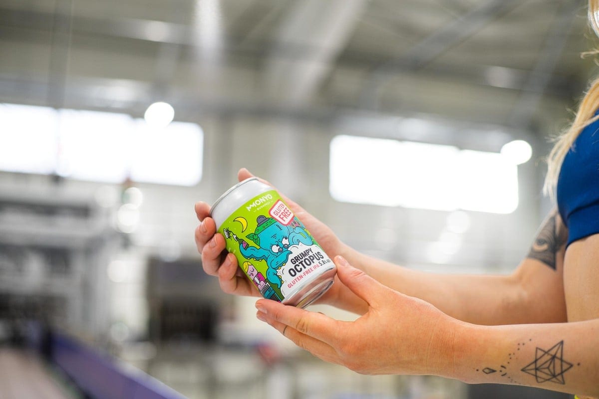 Grumpy Octopus (gluten free IPA) van MONYO - IPA speciaalbier kopen bij My Dear Beer