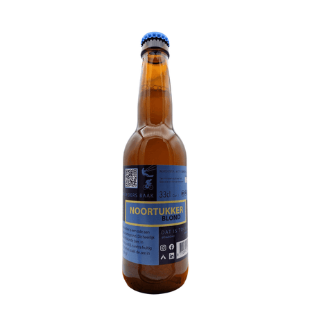 Noortukker van brouwerij Baakbier - Blond van 6,2% in fles