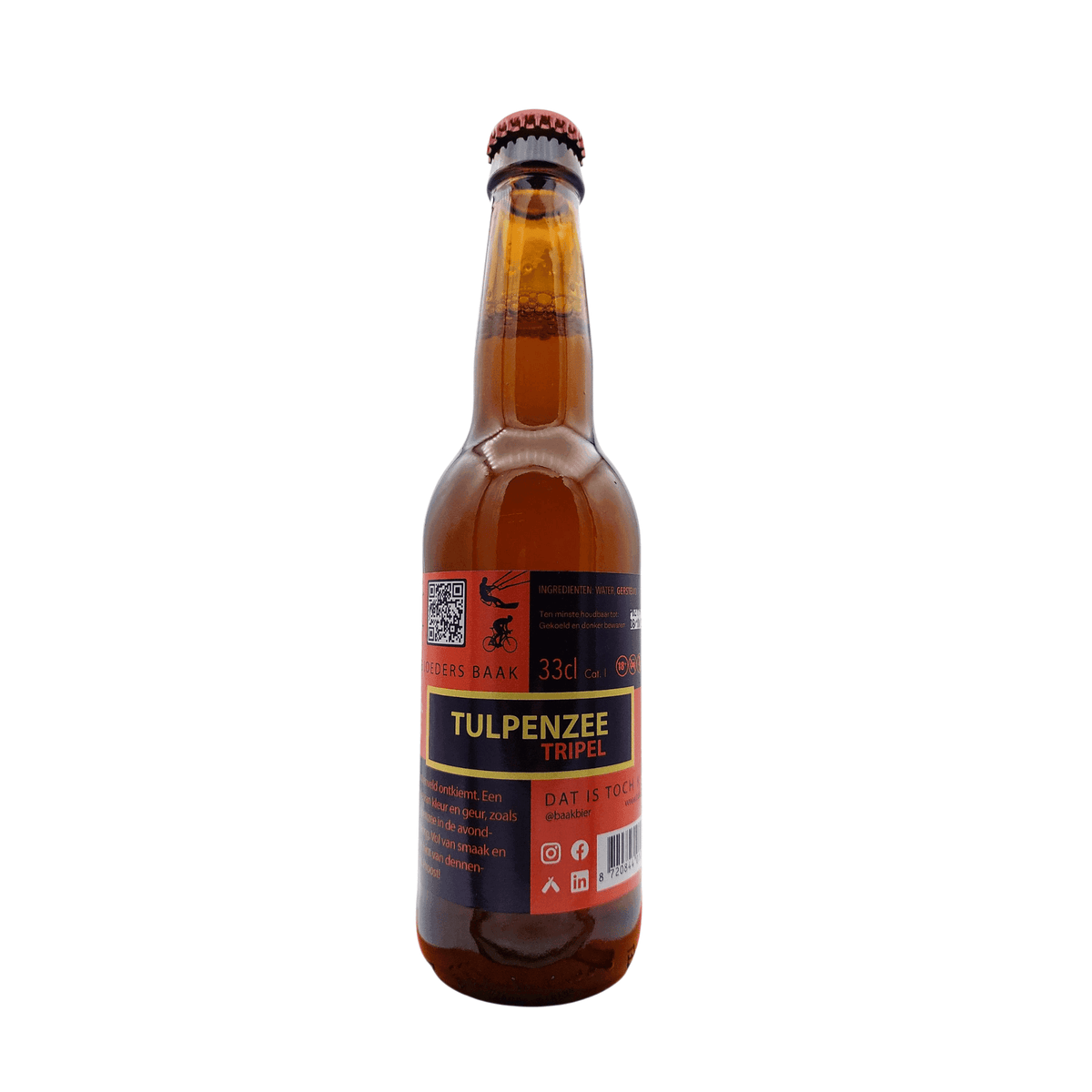 Tulpenzee van brouwerij Baakbier - Tripel van 8% in fles