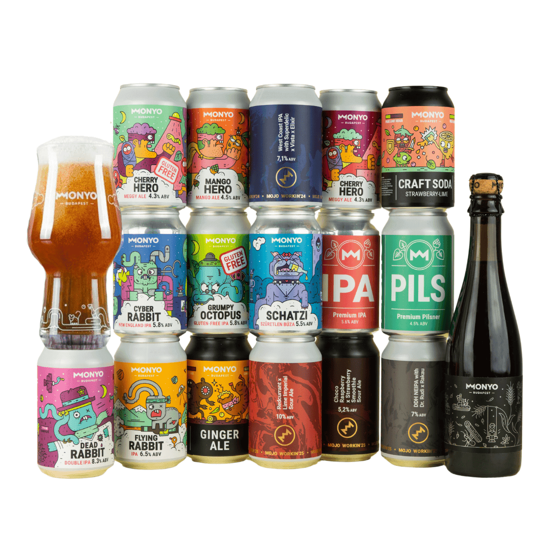 MONYO Exclusief Bierpakket - 17 Bieren + 2 Soda’s - bierpakket met speciaalbier van My Dear Beer