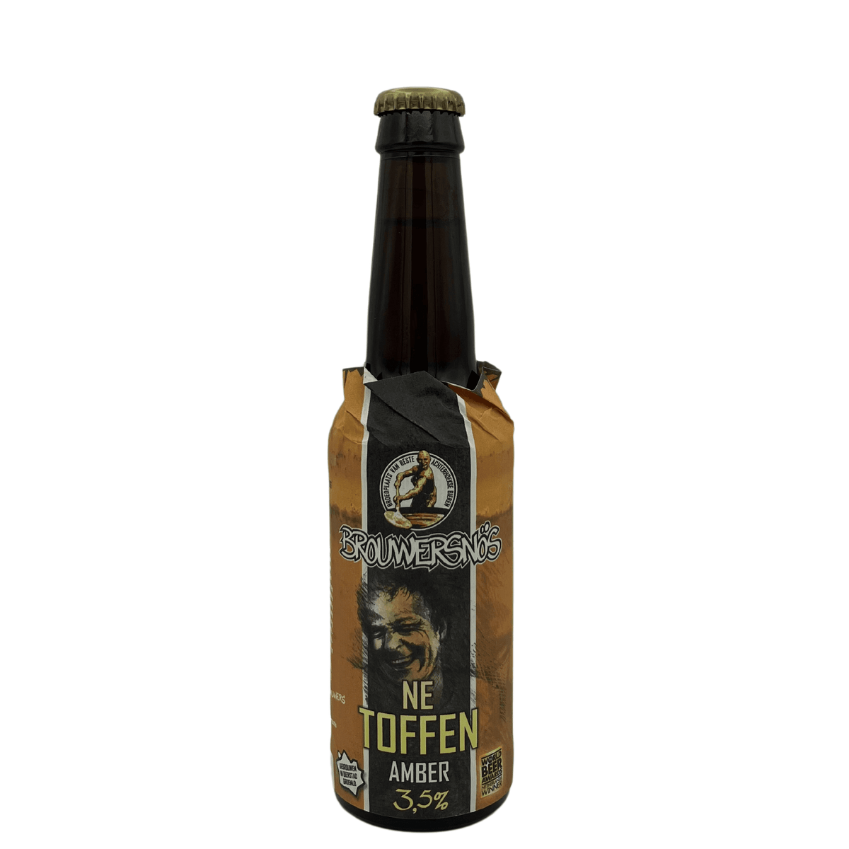 Ne Toffen van brouwerij BrouwerSnös - Amber van 3,8% in fles