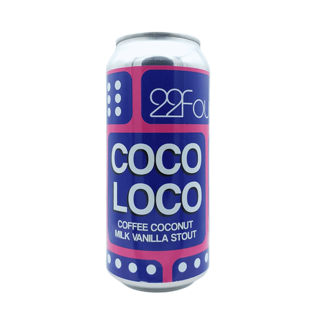 Coco Loco (Imperial Milk Stout) van brouwerij Brewery 22Four - Imperial Stout van 10,9% in blik