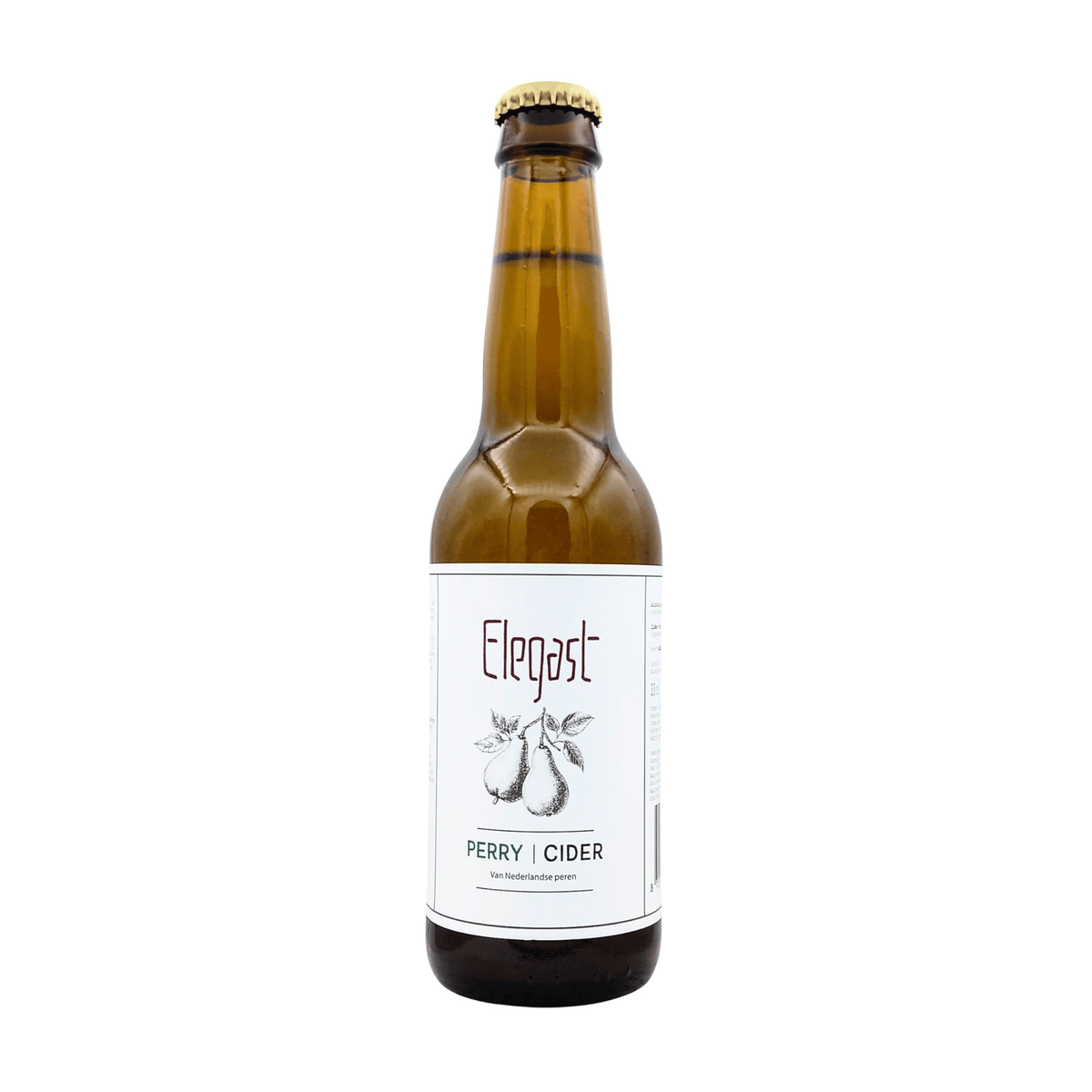 Perry Cider van brouwerij Elegast - Cider van 6,4% in fles van 330ml
