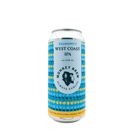 Equanimity van brouwerij Monkey Brew - West Coast IPA in blik