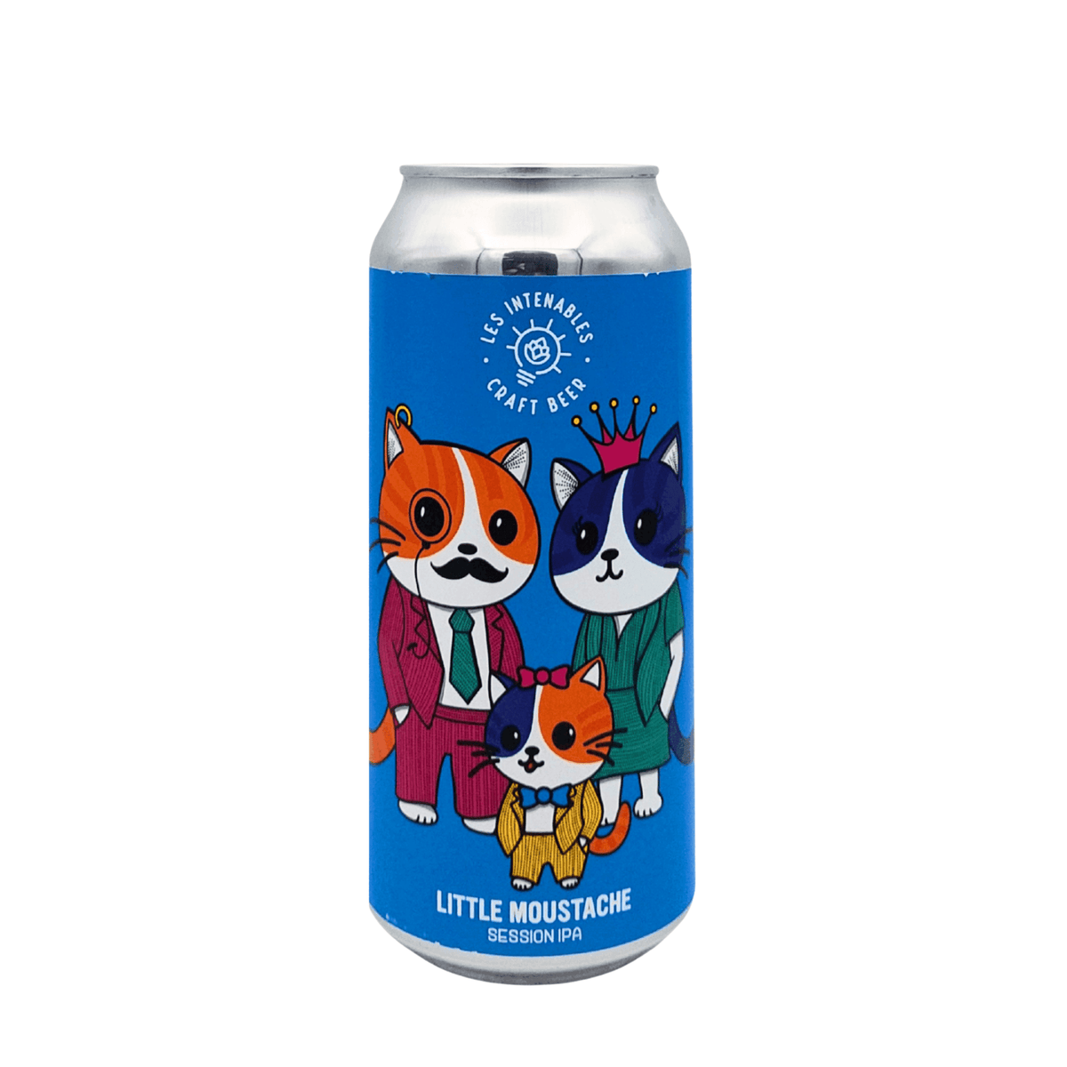 Little Moustache van brouwerij Les Intenables - Session IPA van 3,5% in blik