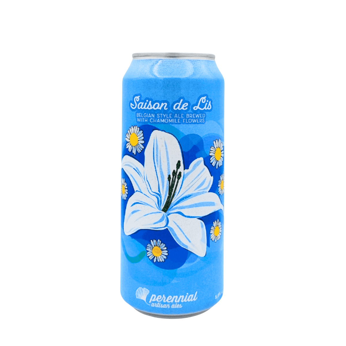 Saison de Lis (Farmhouse Ale) van brouwerij Perennial Artisan Ales - Saison - Farmhouse Ale van 5% in blik