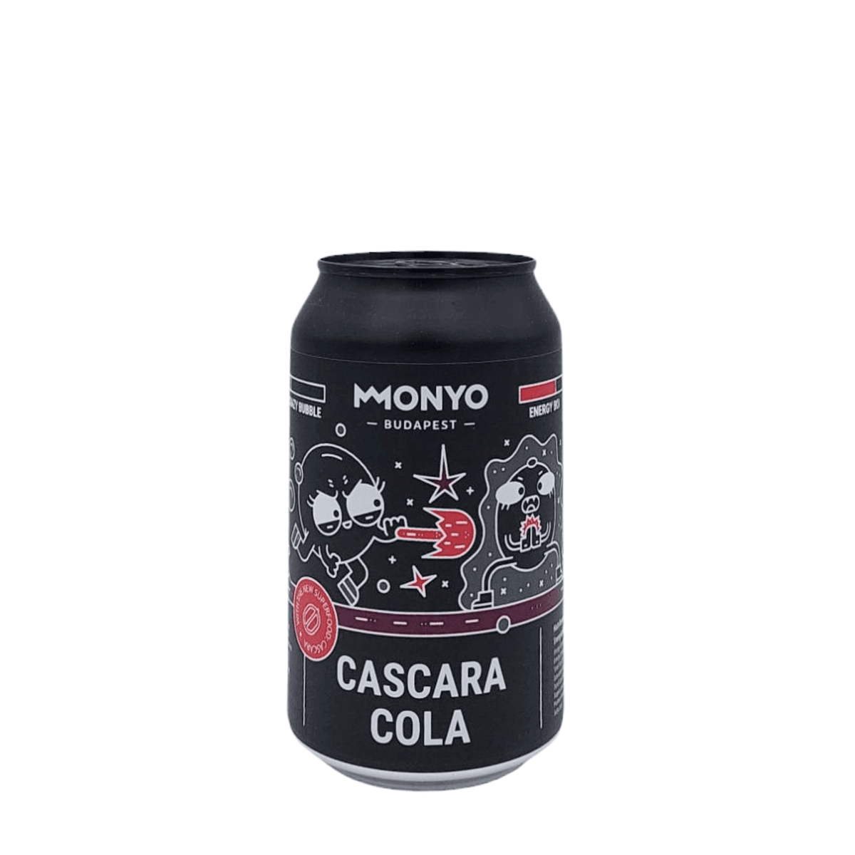 Cascara Cola (Craft Soda) van brouwerij MONYO - Alcoholvrij van 0% in blik