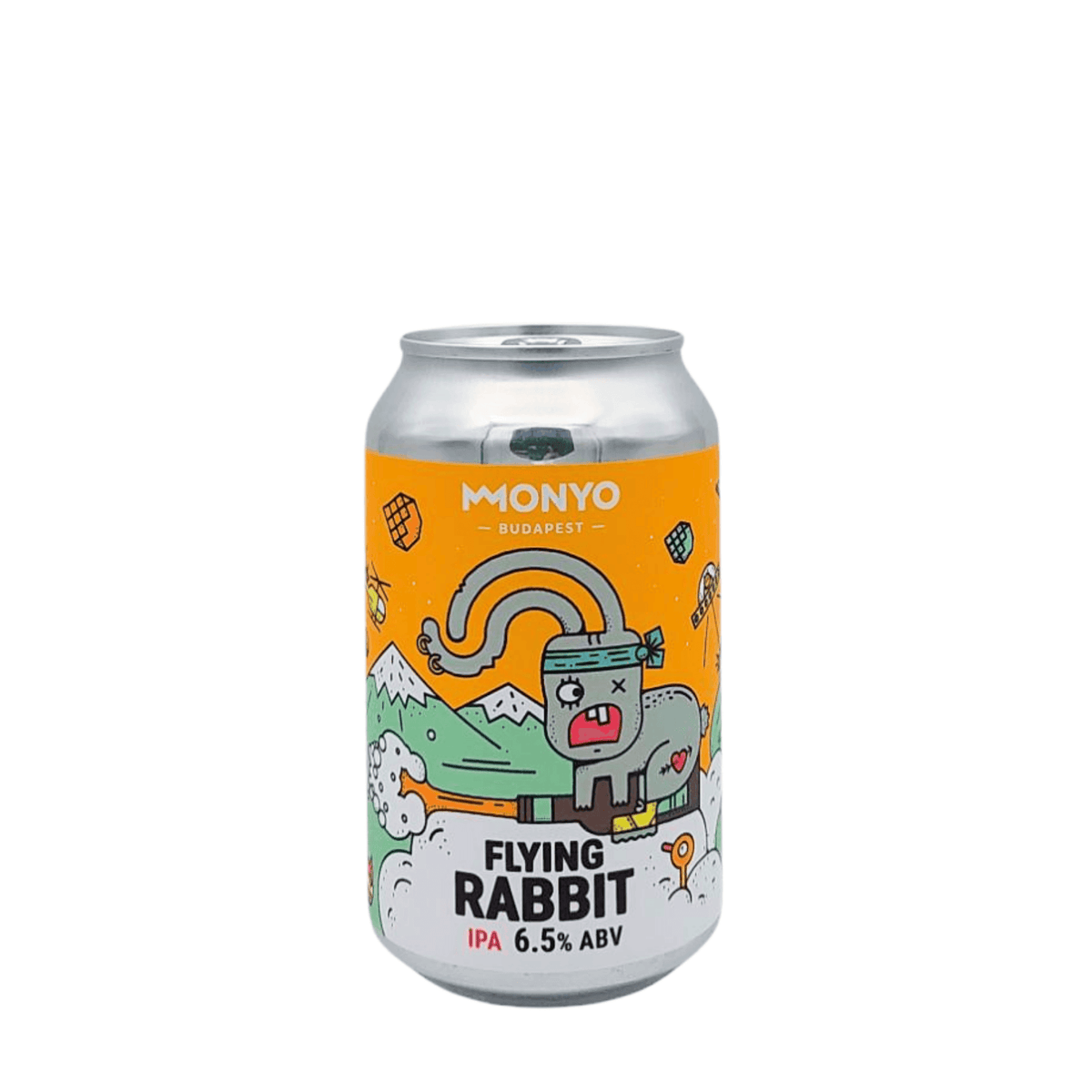 Flying Rabbit van brouwerij MONYO - American IPA van 6,5% in blik