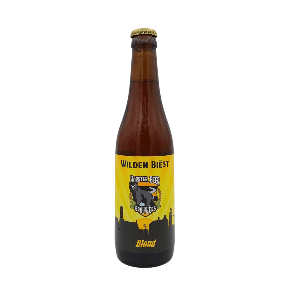 Wilden Biëst van brouwerij Hôrster Beer Brouwers - Blond van 6,9% in fles