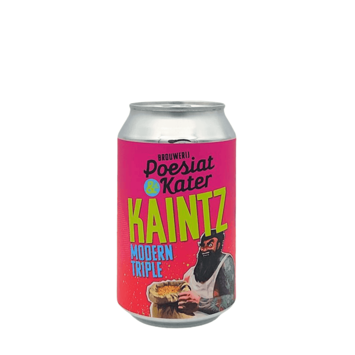 Kaintz van brouwerij Poesiat & Kater - Tripel van 8% in blik