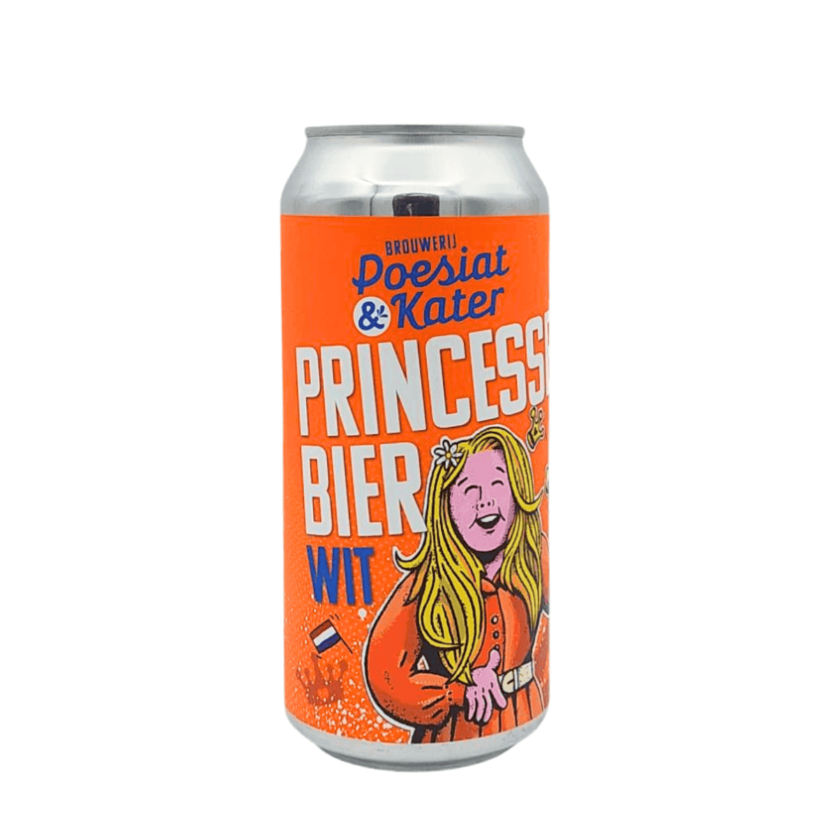 Princesse Bier van brouwerij Poesiat & Kater - Witbier van 5% in blik
