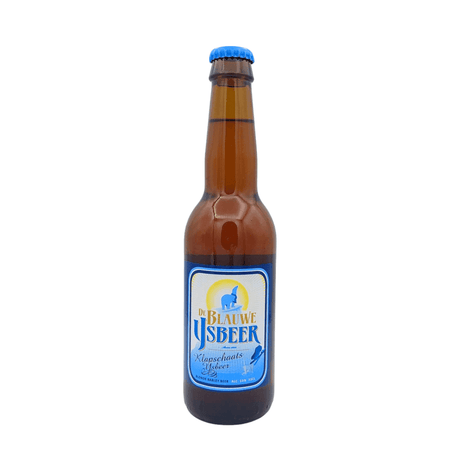 Klapschaats (Barley Wine) van brouwerij De Blauwe Ijsbeer - Blond Barley van 10% in fles