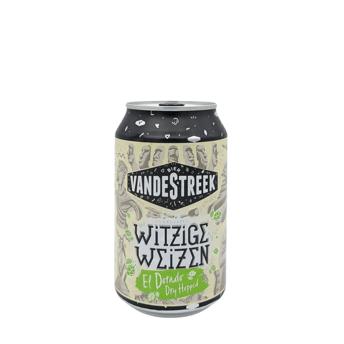 Dryhopped Witzige Weizen van brouwerij VandeStreek - Weizen van 5,5% in blik