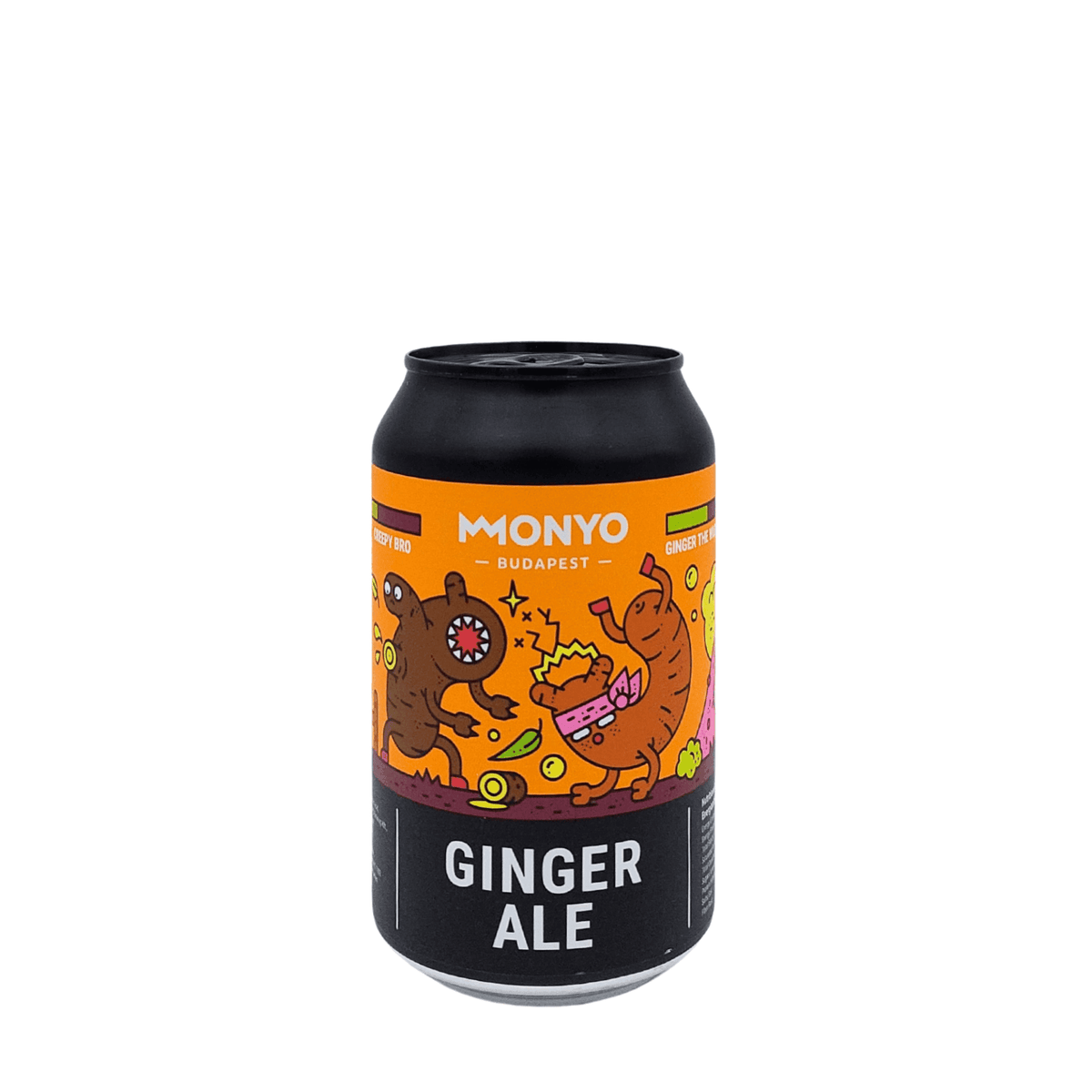 Ginger Ale (Craft Soda) van brouwerij MONYO - Alcoholvrij van 0% in blik