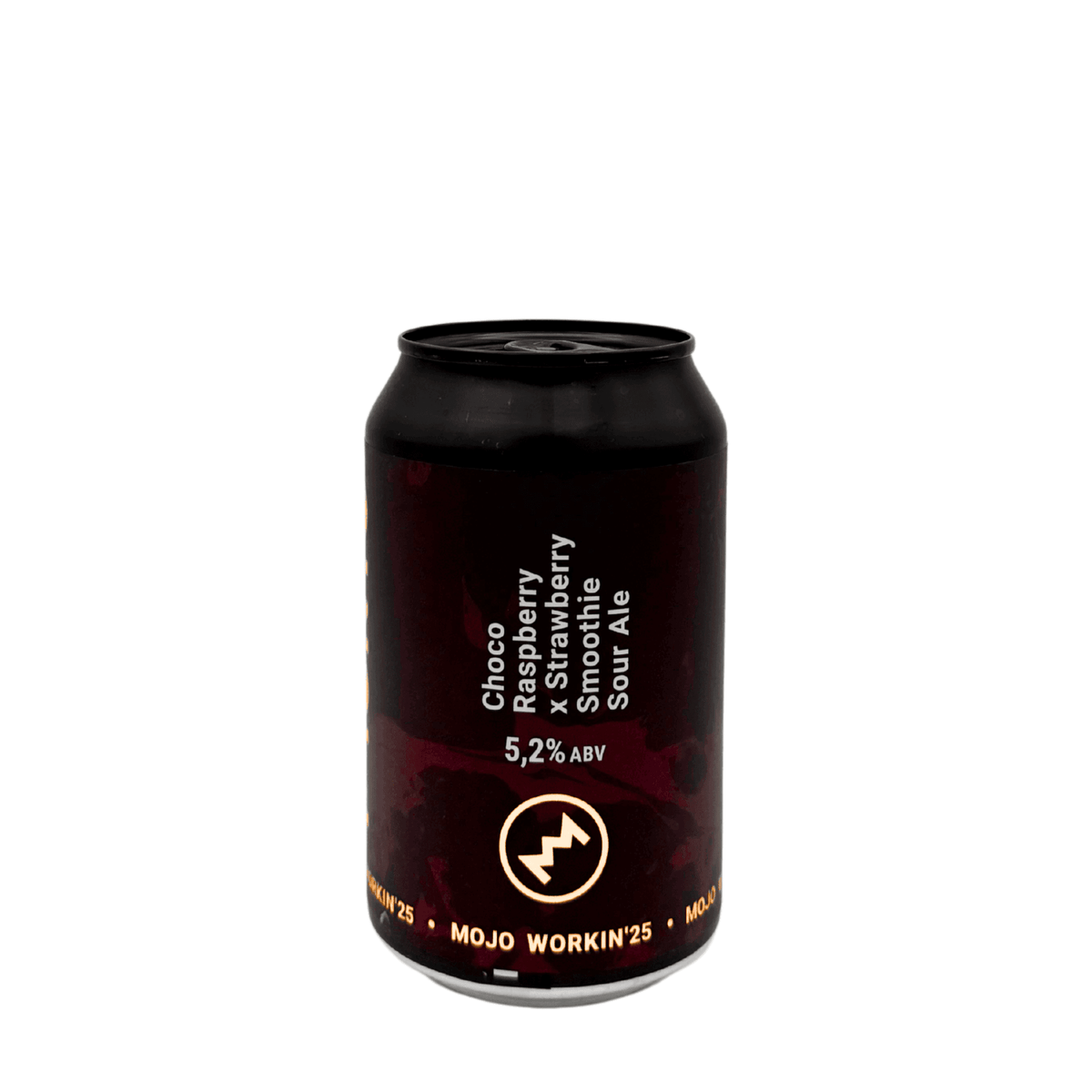 Mojo Workin'25 Choco Raspberry x Strawberry (Smoothie Sour Ale) van brouwerij MONYO - Sour van 5,2% in blik