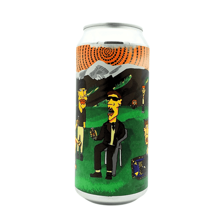 Hopheads #2 (Hazy DIPA) van brouwerij Liquid Gallery Brewing & Co - Double IPA van 7,8% in blik