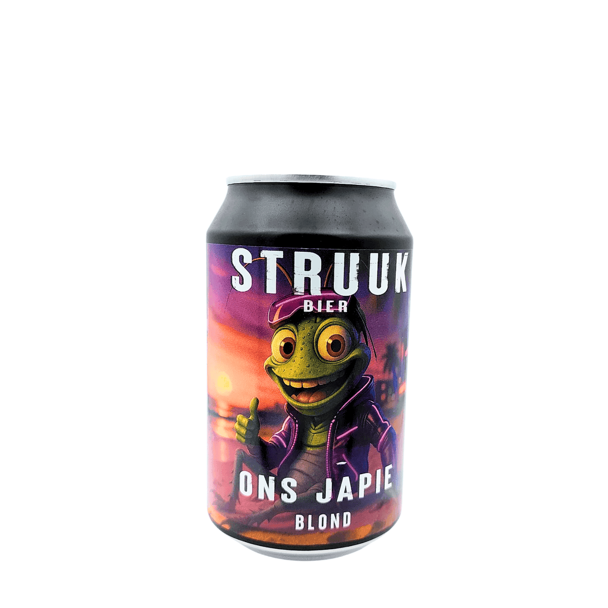 Ons Japie van brouwerij Struuk Bier - Blond van 7% in blik