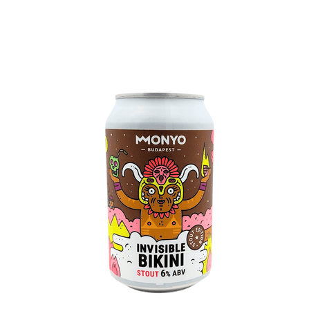 Invisible Bikini van brouwerij MONYO - Stout van 6% in blik