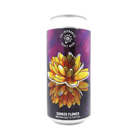 Darker Flower (Imperial Baltic Porter) van brouwerij Les Intenables - Porter van 10,5% in blik