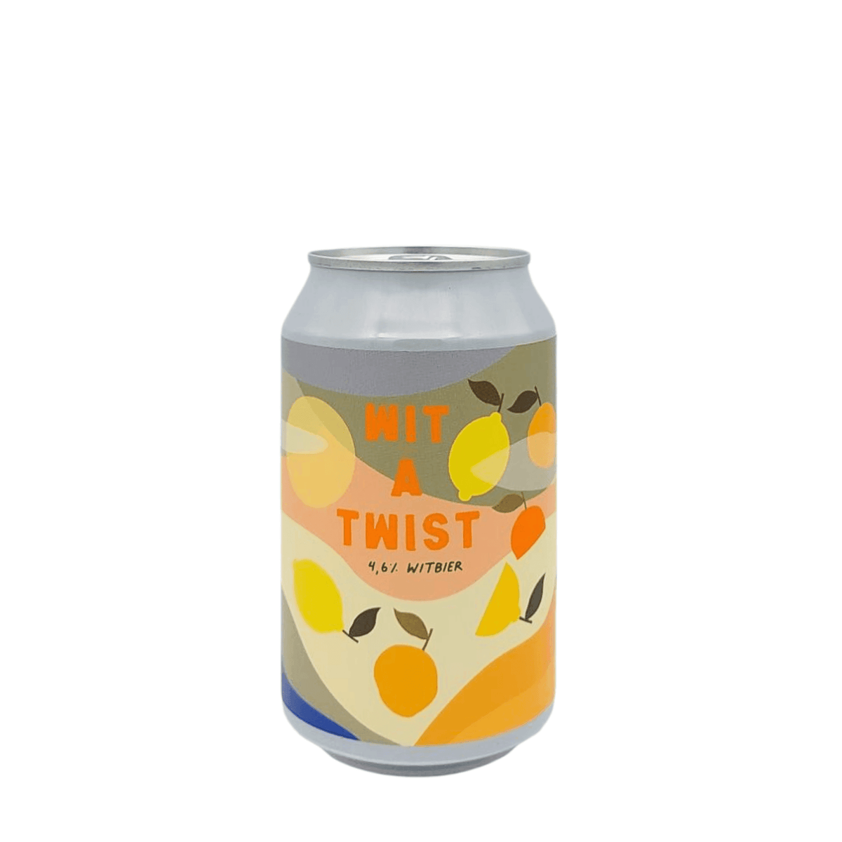 Wit a Twist van brouwerij Eleven Brewery - Witbier van 4,6% in blik