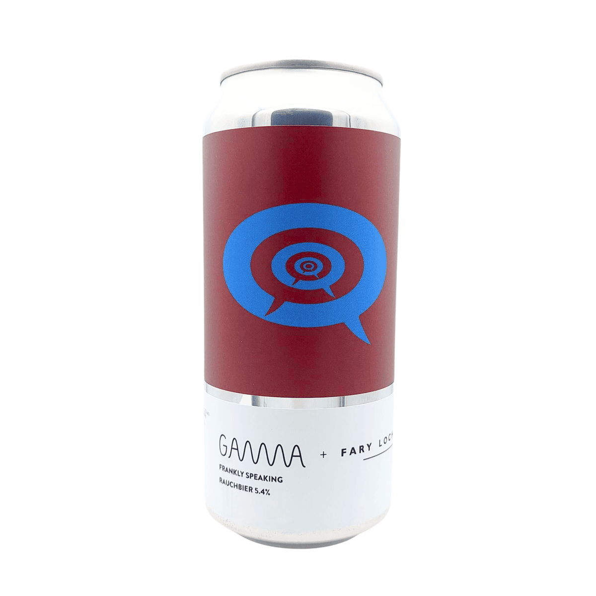 Frankly Speaking (Rauchbier) van brouwerij Gamma - Rookbier van 5,4% in blik