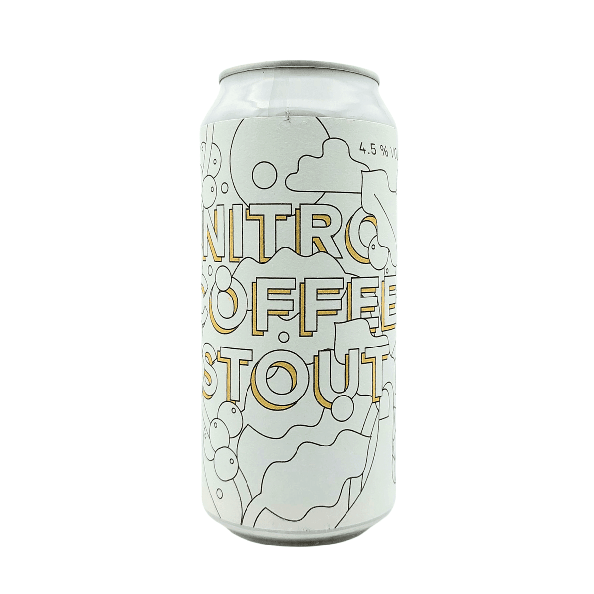 Nitro Coffee Stout van brouwerij Kykao - Stout van 5% in blik