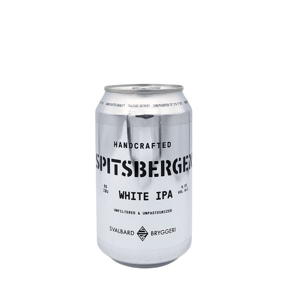 White IPA van brouwerij Spitsbergen - IPA, Witbier van 6% in blik