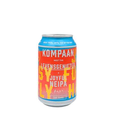 Levensgenieter van brouwerij Kompaan - NEIPA van 4,5% in blik