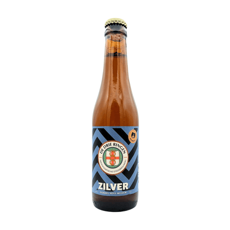 Zilver (Dunkelweizen) - De Drie Ringen van brouwerij Stadsbrouwerij De Drie Ringen - Weizen van 5,5% in fles