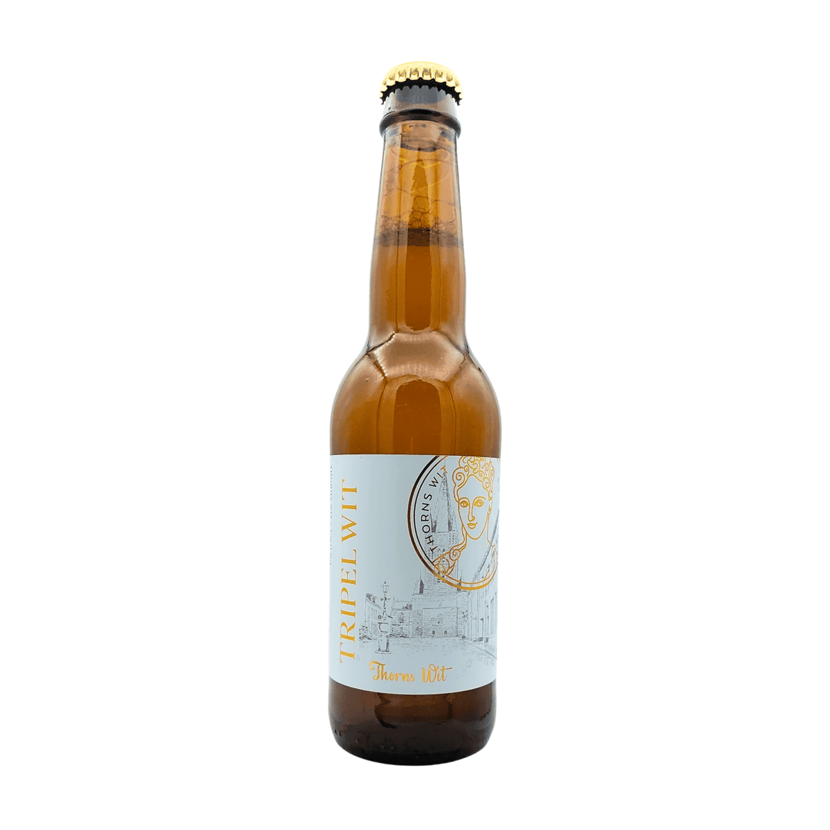 Tripel Wit van brouwerij Thorns Wit - Pils, blond, wit, tripel etc. van 7,5% in fles