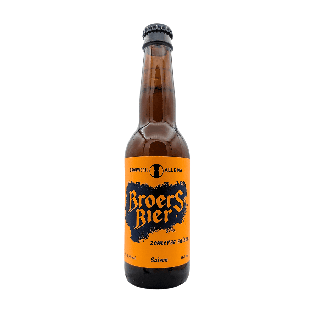 Broers Bier van brouwerij Brouwerij Allema - Saison van 6,5% in fles