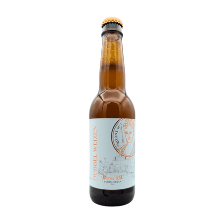 Dubbel Weizen van brouwerij Thorns Wit - Dunkelweizen van 7% in fles