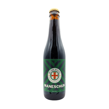 Maneschijn (Irish Dry Stout) van brouwerij Stadsbrouwerij De Drie Ringen - Stout van 4,5% in fles