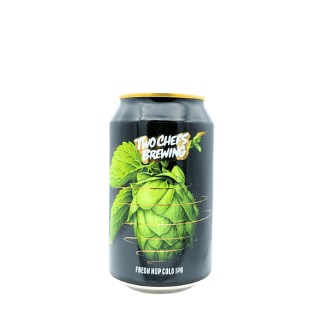 Fresh Hop Cold IPA van brouwerij Two Chefs Brewing - IPA van 6% in blik