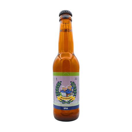 Groundhopper van brouwerij Bier & Ballen - IPA van 4% in fles