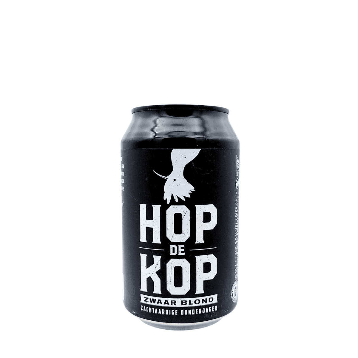 Hop de Kop - Hopdonders & Gasten voor Elkaar van brouwerij Gasten voor Elkaar - Zwaar blond van 9% in blik