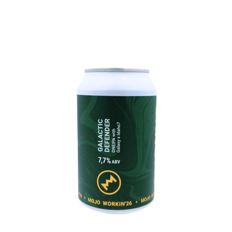 MOJO WORKIN'26 Galactic Defender van brouwerij MONYO - Double NEIPA van 7,7% in blik