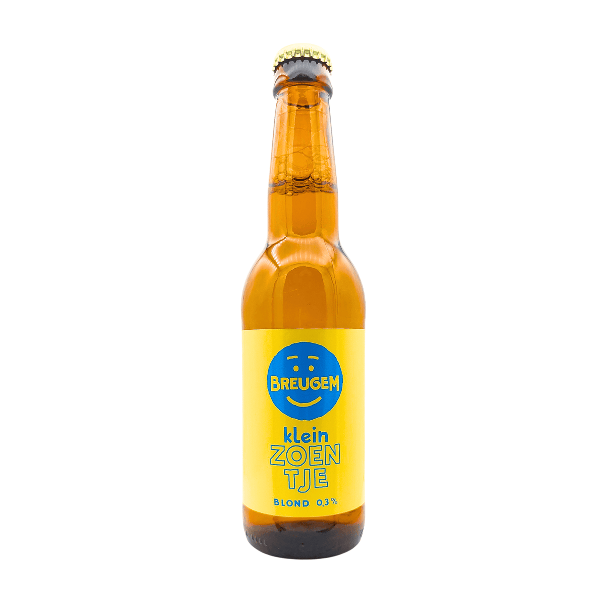 Klein Zoentje (Non-Alcoholic Blonde) van brouwerij Breugem - Alcoholvrij (<0,3%) in fles