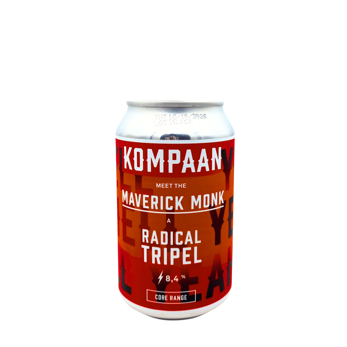 Maverick Monk van brouwerij Kompaan - Tripel van 8,4% in blik