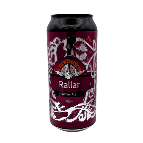 Rallar Amber Ale van brouwerij Ægir Bryggeri - Amber Ale van 4,7% in blik