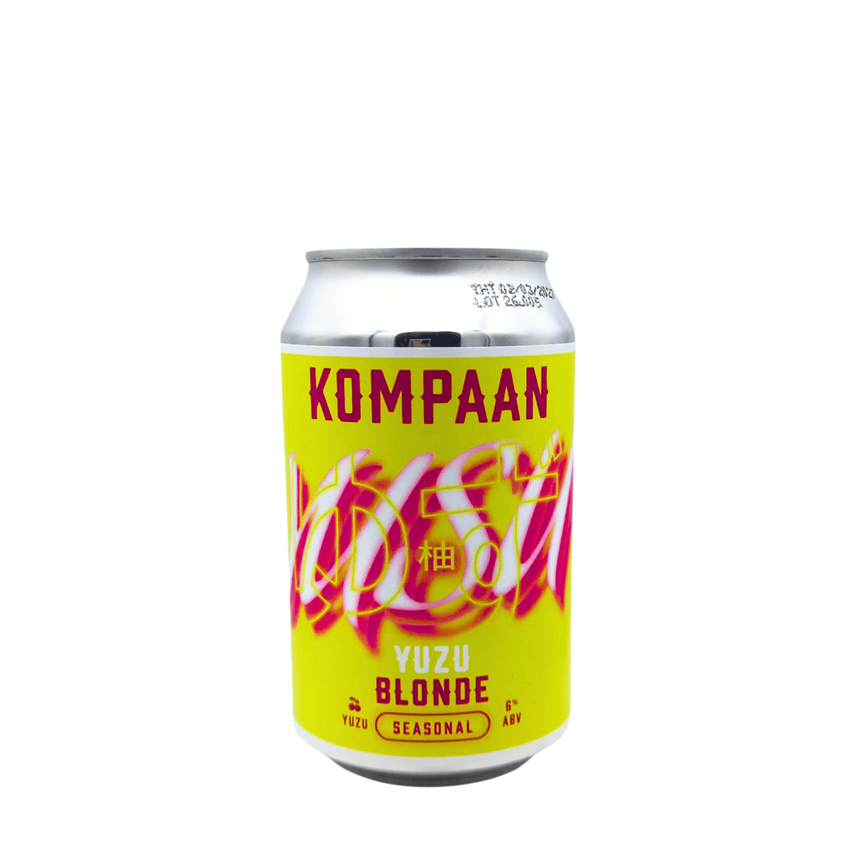 Yu-Su van brouwerij Kompaan - Blond van 6% in blik