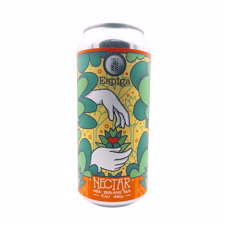 Nectar (New Zealand Pilsner) van brouwerij Cervesa Espiga - Pilsener van 4,5% in blik van 440ml