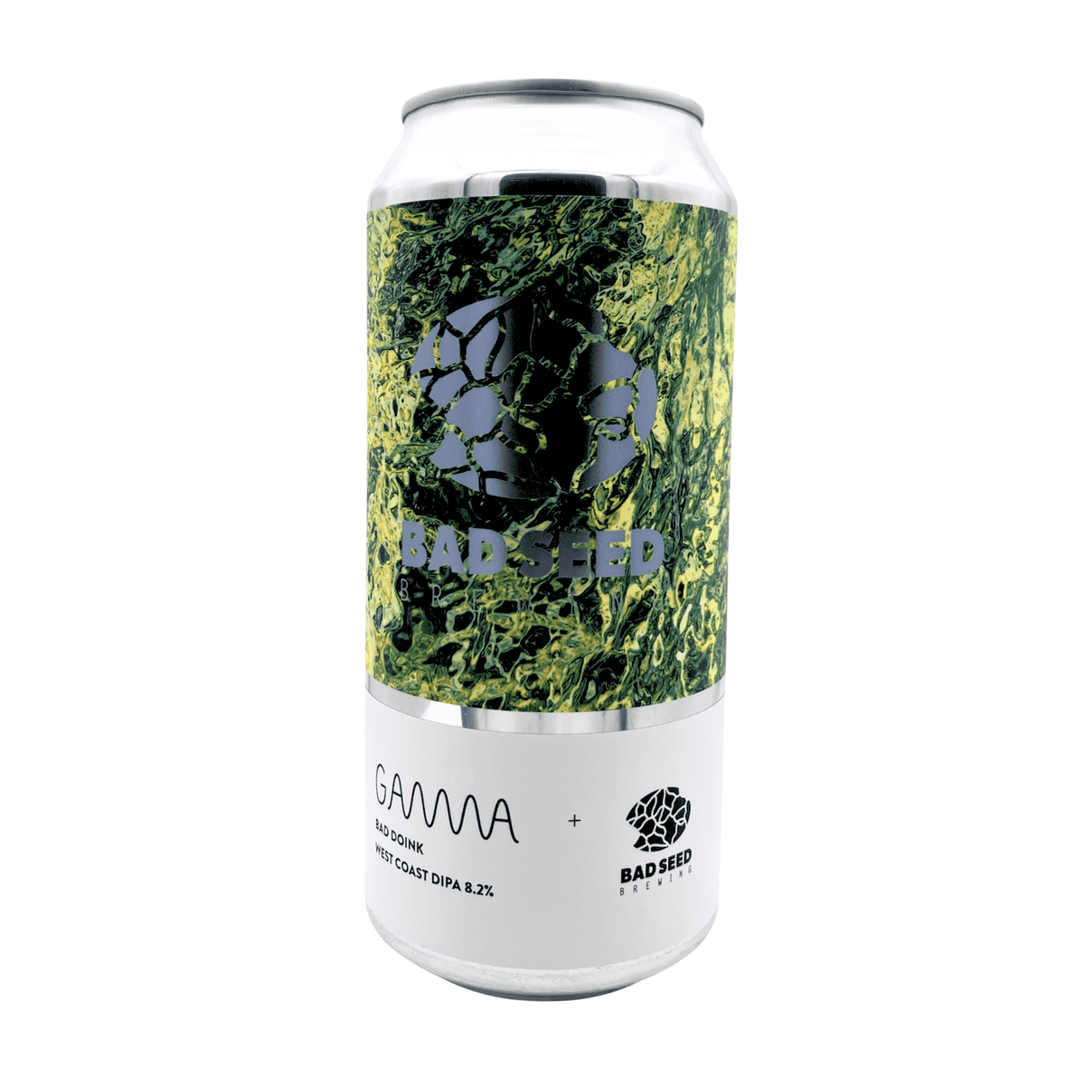 Bad Doink (West Coast Double IPA) - Gamma X Bad Seed Brewing van brouwerij Gamma - West Coast IPA van 8,2% in blik van 440ml