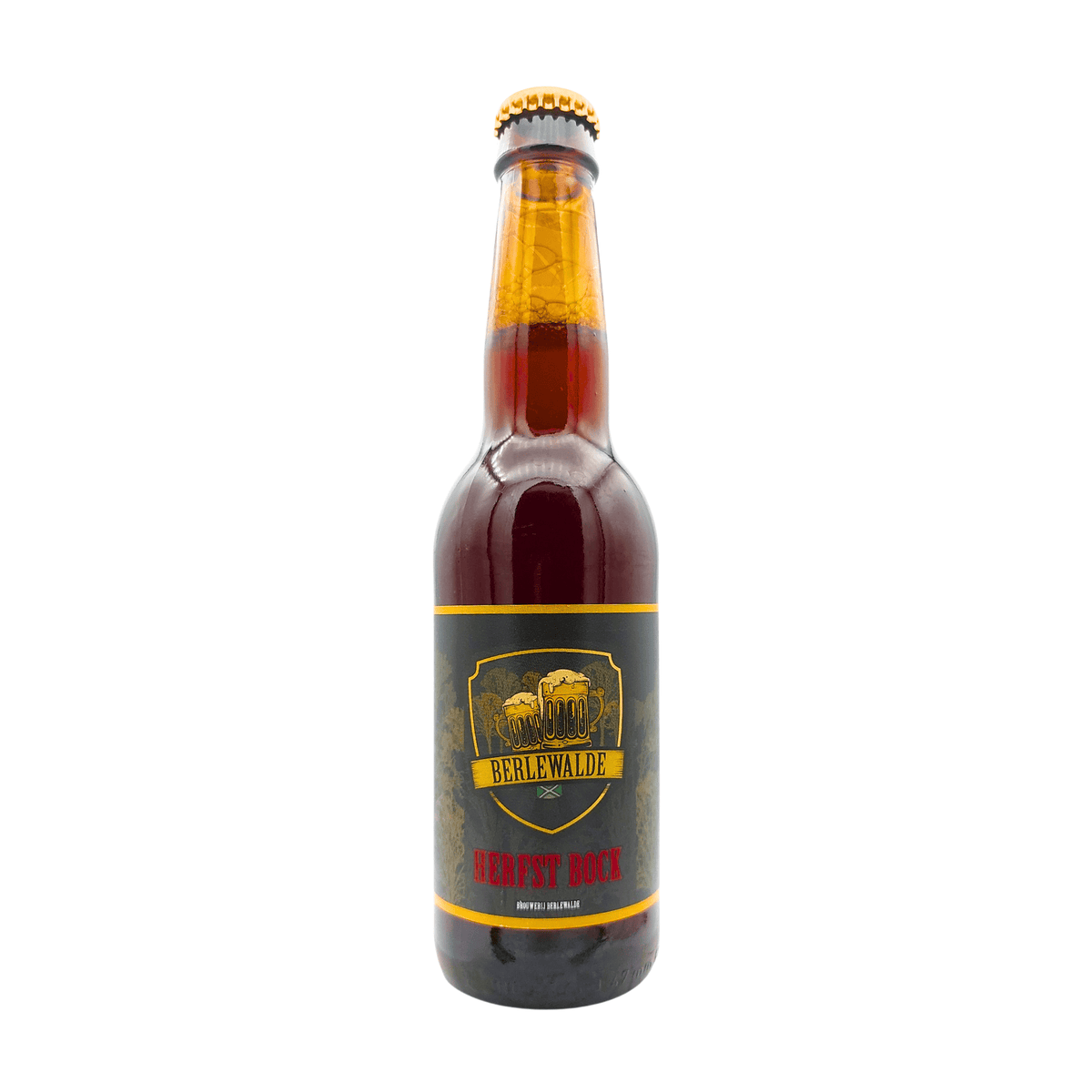 Herfst Bock - Berlewalde van brouwerij Berlewalder - Herfstbok van 7,1% in fles