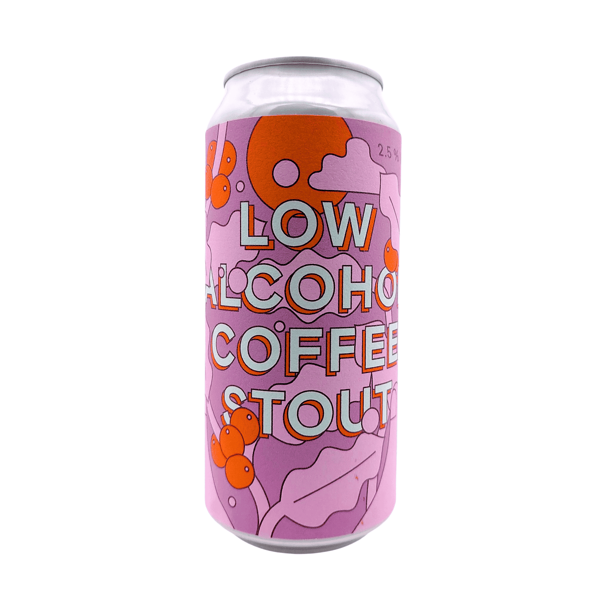 Low Alcohol Coffee Stout (2,5%) van brouwerij Kykao - Stout van 2,5% in blik van 450ml