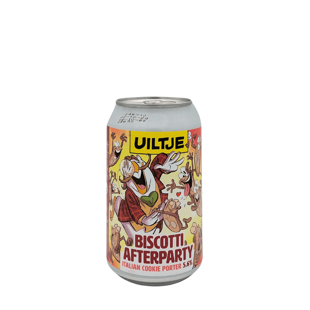Biscotti Afterparty van brouwerij Uiltje - Porter van 5,6% in blik