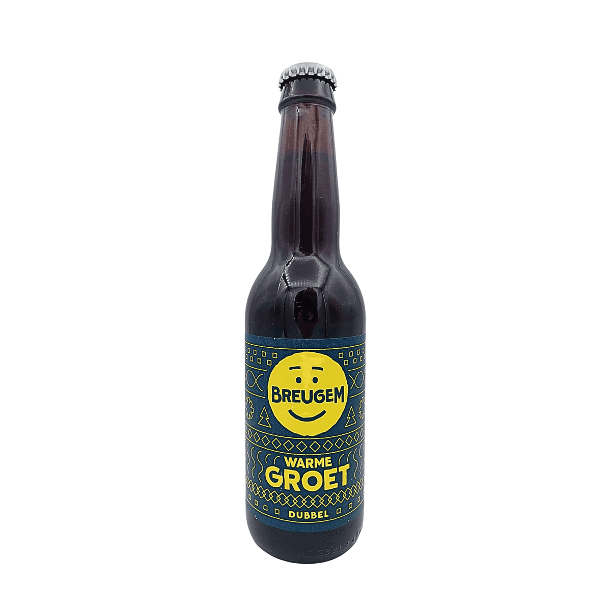 Warme groet van brouwerij Breugem - Dubbel van 6,6% in fles