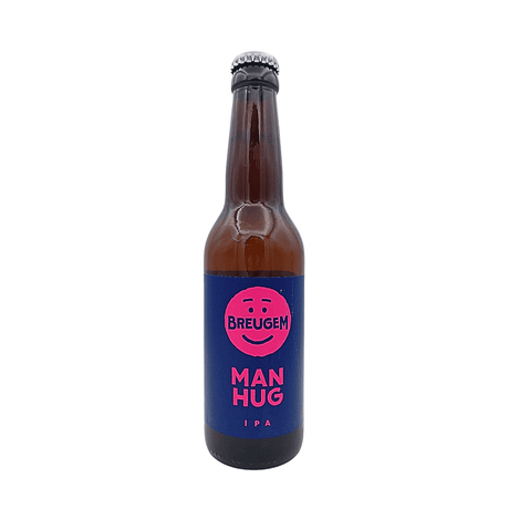 Man Hug van brouwerij Breugem - IPA van 5,7% in fles